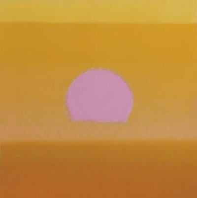 日落。作者：安迪·沃霍尔 ​