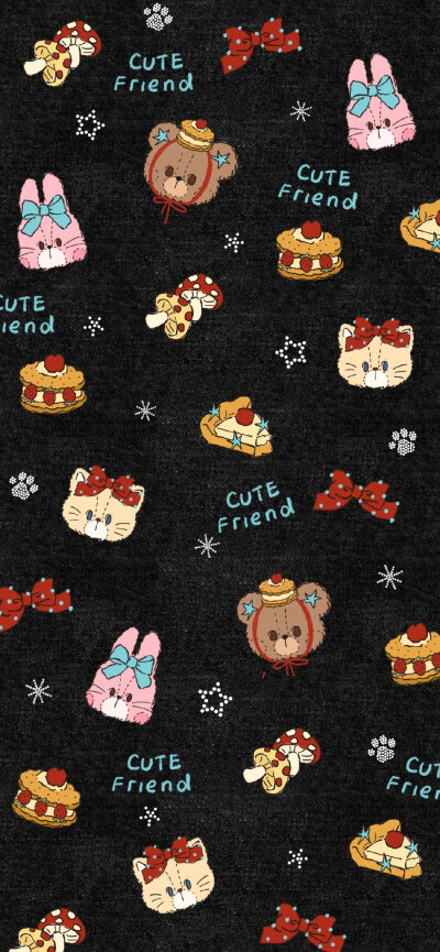 复古牛仔系列配套壁纸