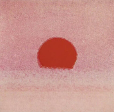 日落。作者：安迪·沃霍尔 ​