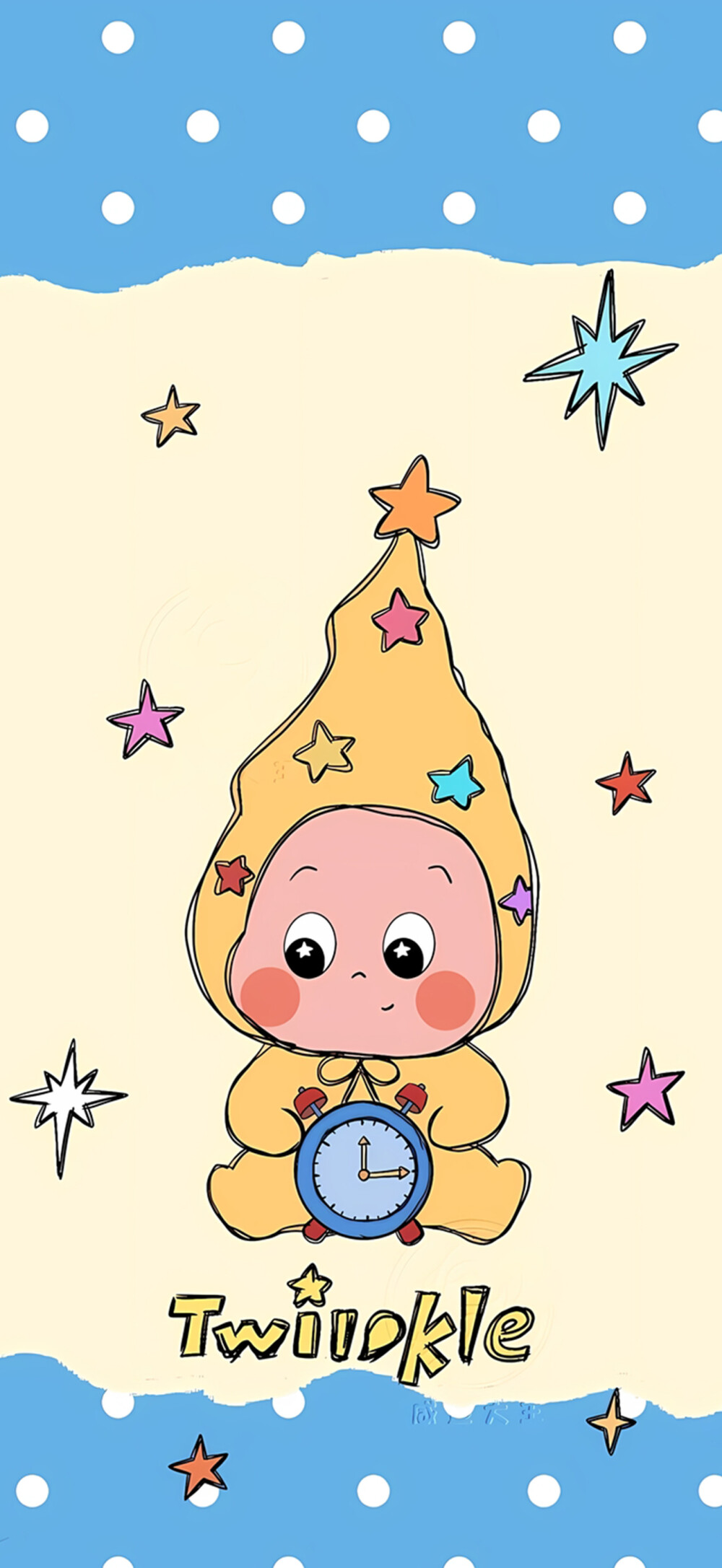 泡泡玛特星星人绘画 小红书@咸鱼大王