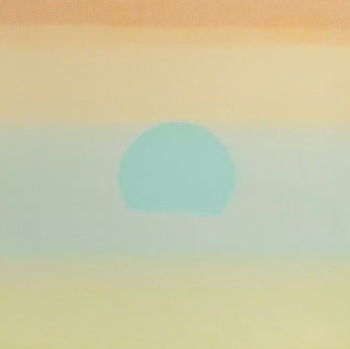 日落。作者：安迪·沃霍尔 ​