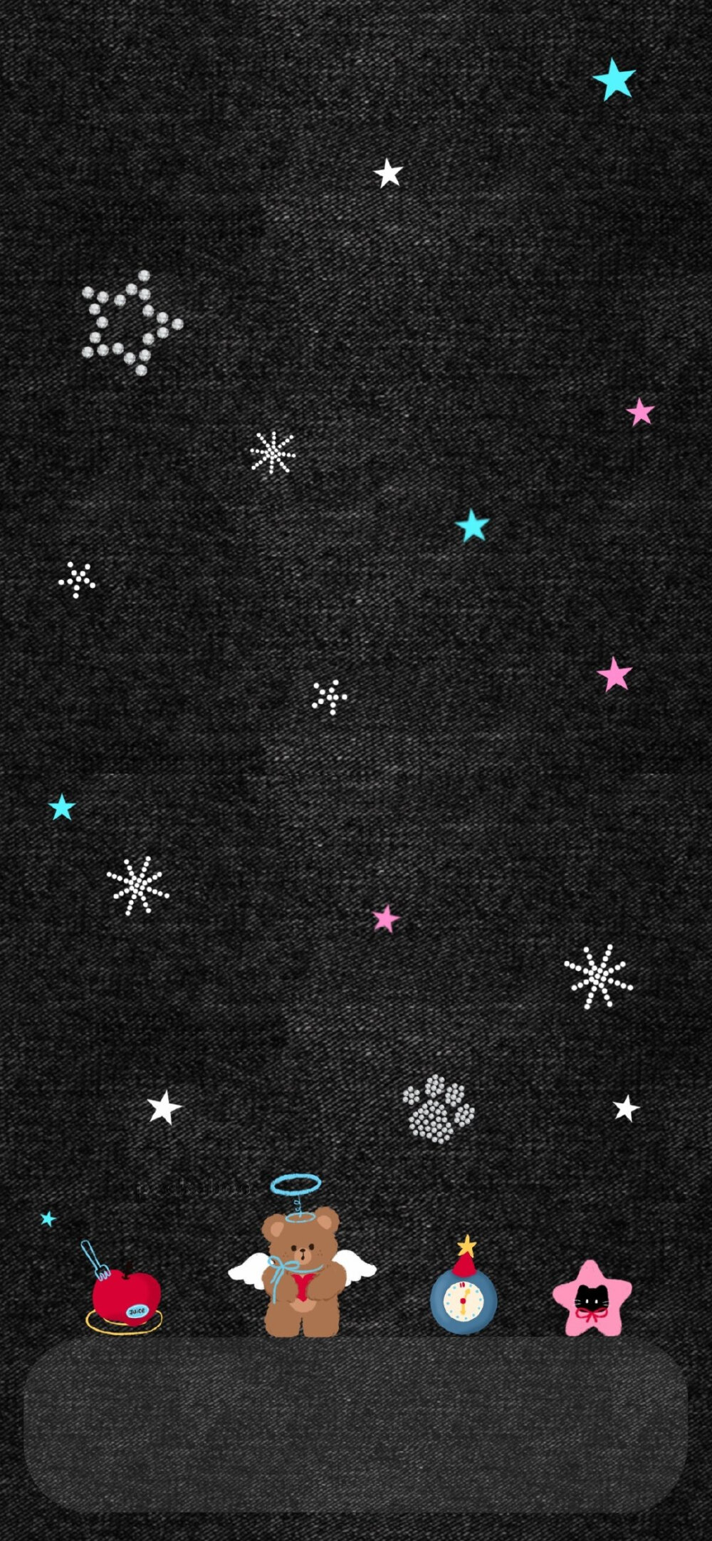 复古牛仔系列配套壁纸