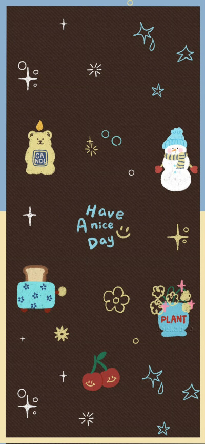 复古可爱壁纸锁屏
画师：Peekaboo美式复古
#插画壁纸#