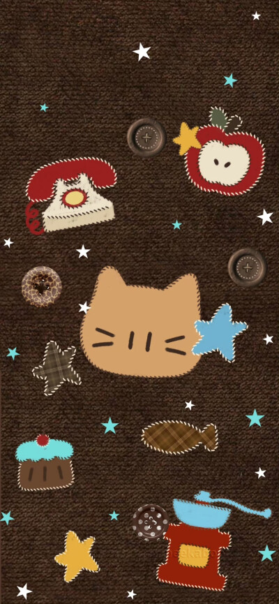 复古可爱壁纸锁屏
画师：Peekaboo美式复古
#插画壁纸#