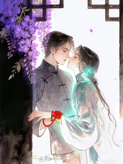 浪漫，能漠视命运衰老#浪漫可抵岁月漫长#让爱恰逢其时#国漫#审美积累