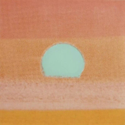 日落。作者：安迪·沃霍尔 ​