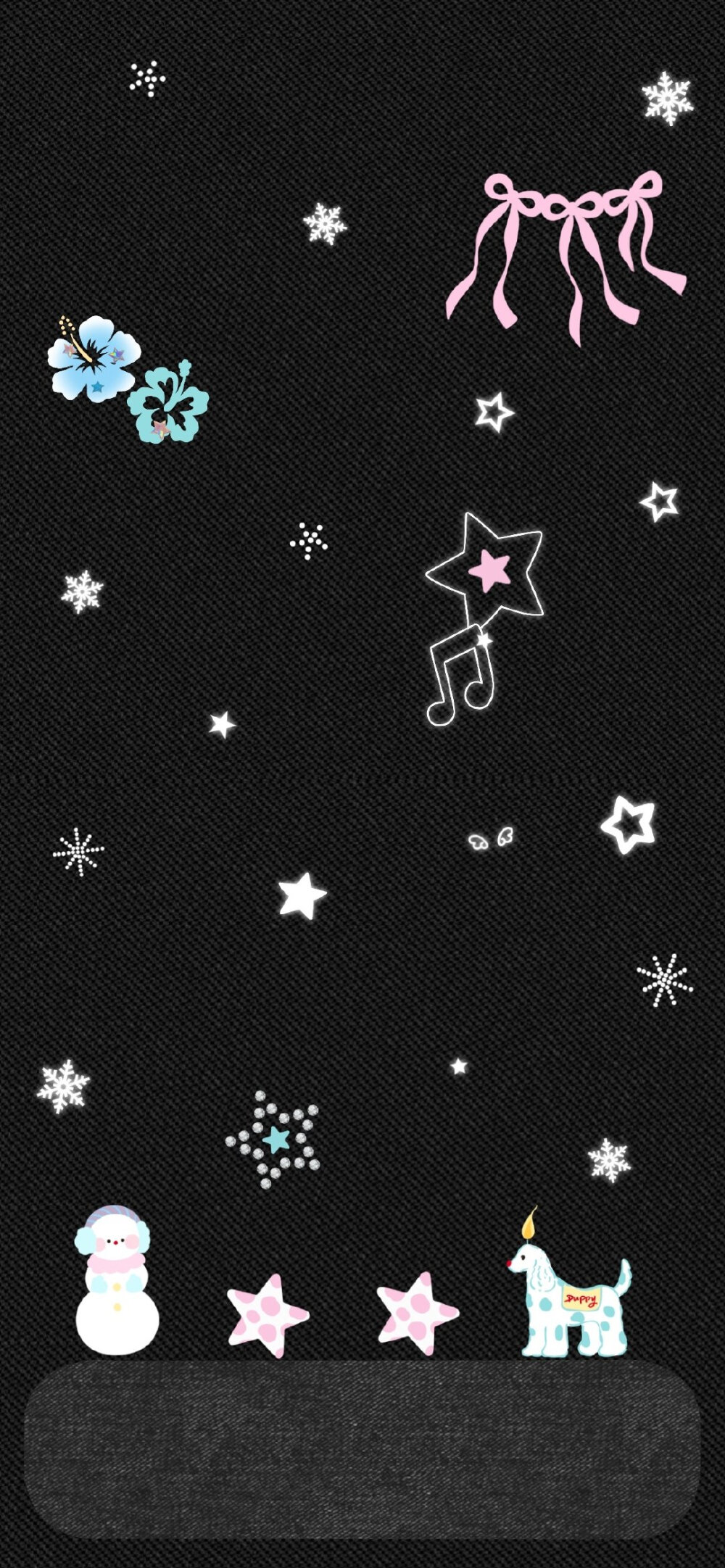 复古牛仔系列配套壁纸