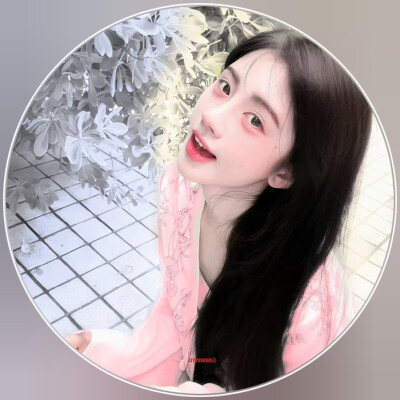 鞠婧祎圆框头像