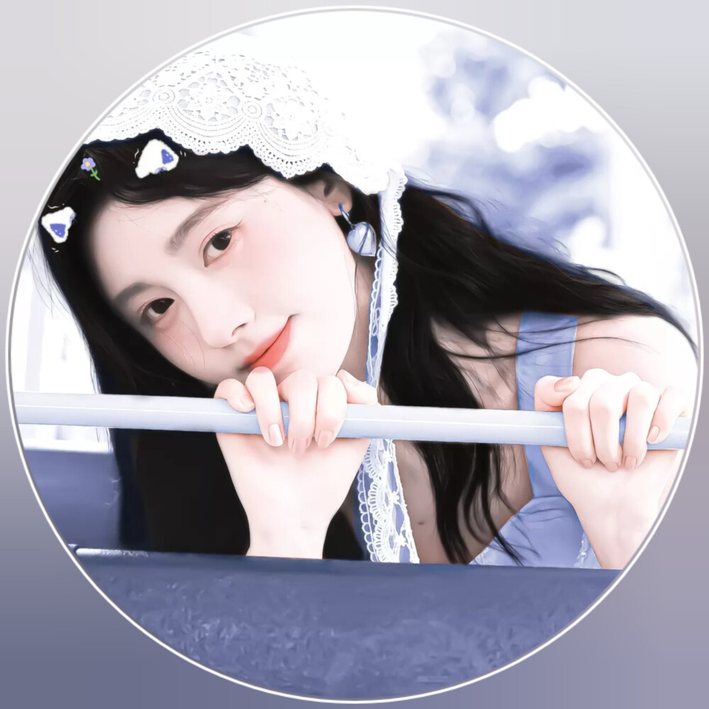 鞠婧祎圆框头像