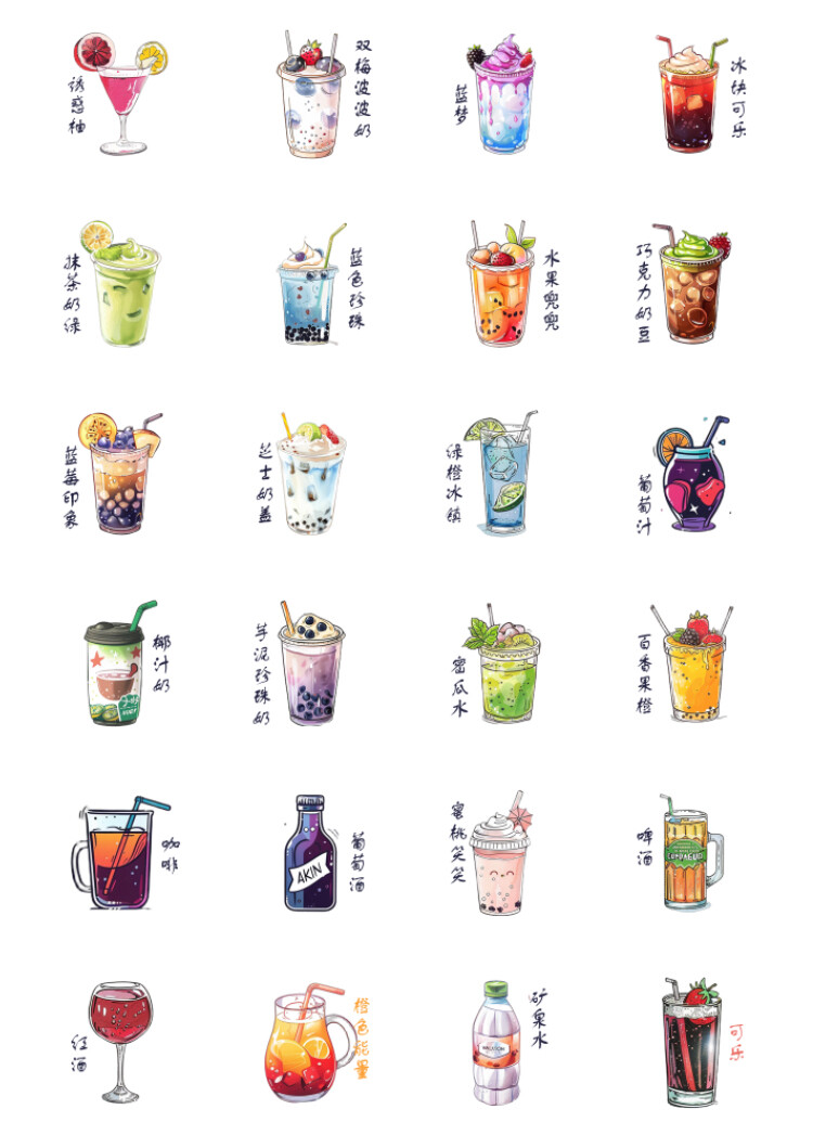 饮料素材