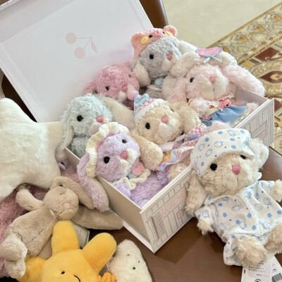 甜美小兔背景图