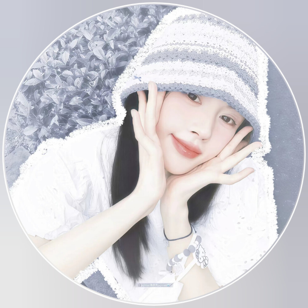 鞠婧祎圆框头像