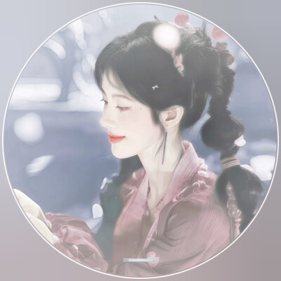 鞠婧祎圆框头像