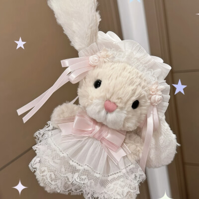 甜美小兔背景图