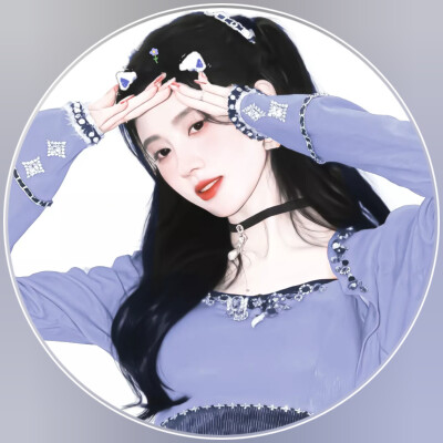 鞠婧祎圆框头像