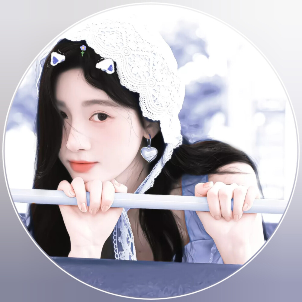 鞠婧祎圆框头像