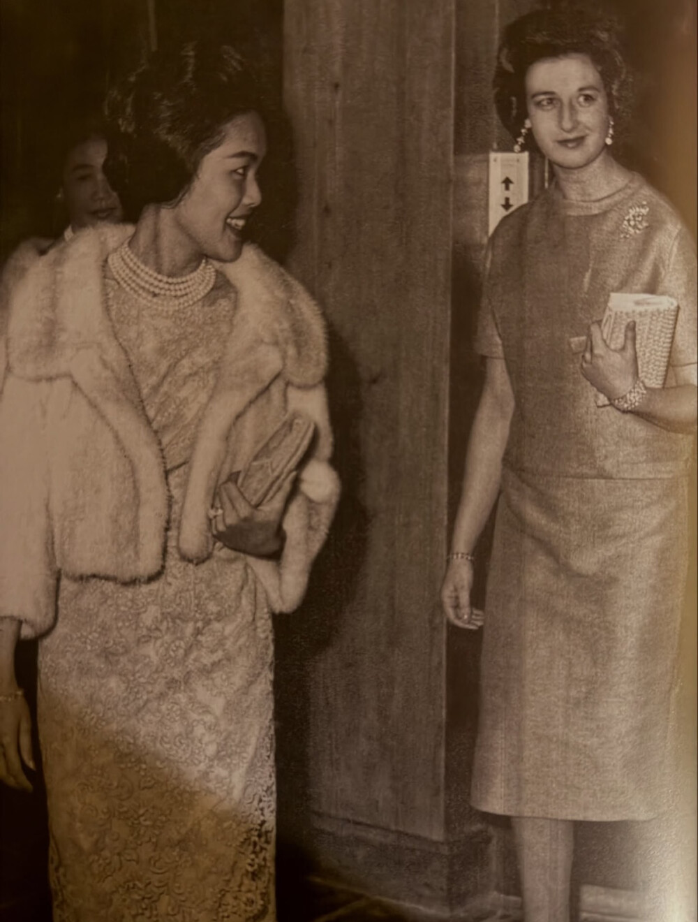 泰国诗丽吉王后与肯特亚历山德拉公主