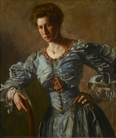 《伊丽莎白·L·伯顿
肖像》
