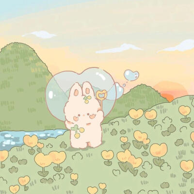 可爱小动物可爱插画
原画师ins：illusbyjo