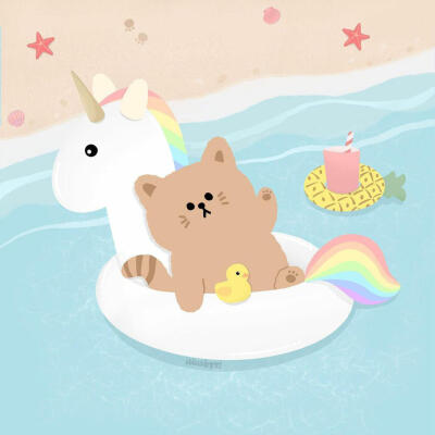 可爱小动物插画
插画师：illusbyyj