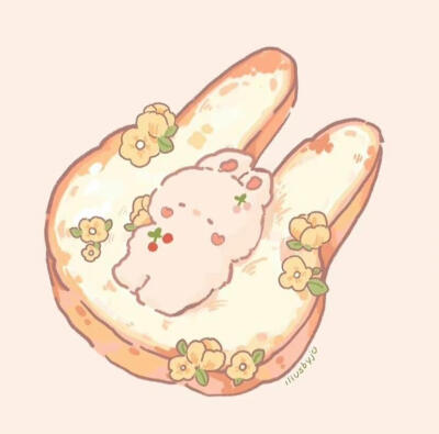 可爱小动物可爱插画
原画师ins：illusbyjo