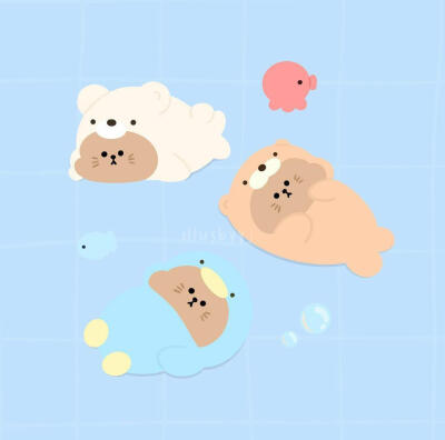 可爱小动物插画
插画师：illusbyyj