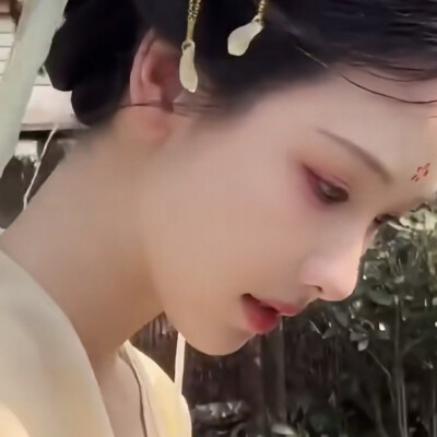 泪眼问花花不语