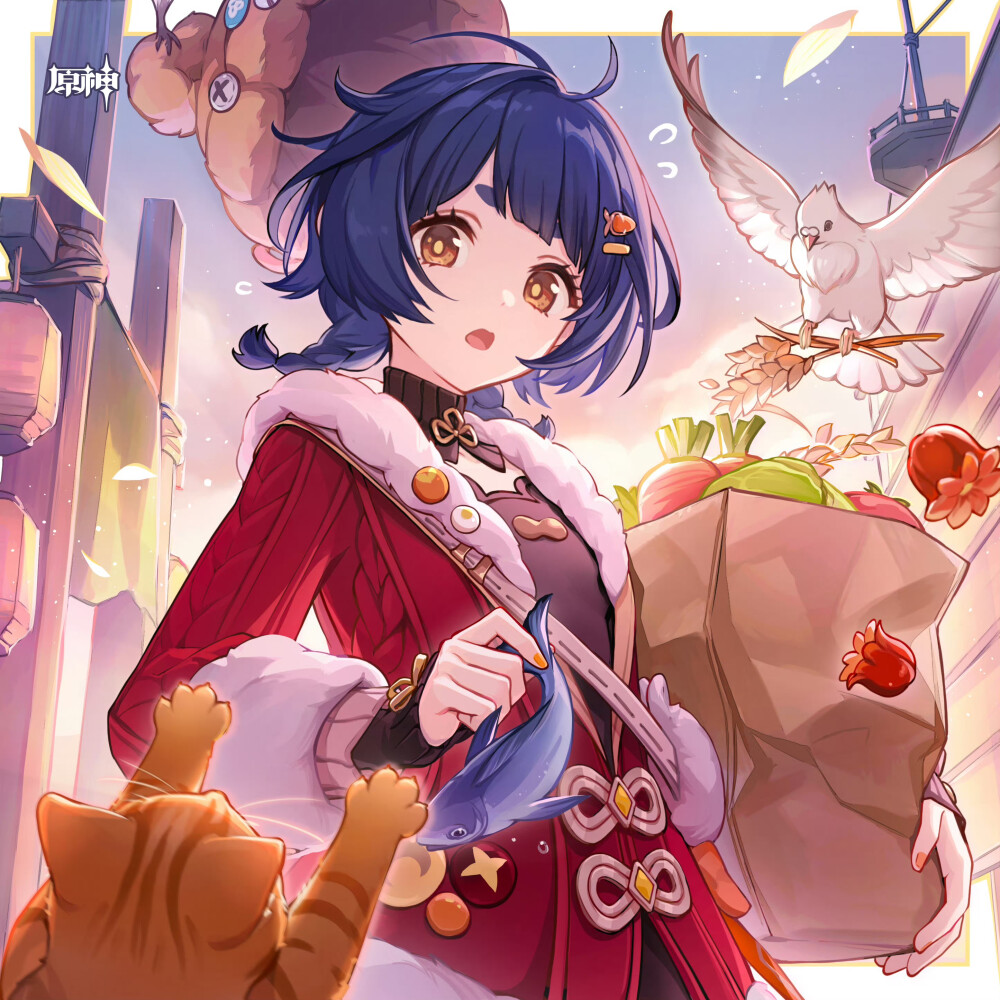 原神 香菱
生日贺图 官图