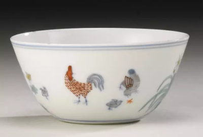 清康熙 斗彩鸡缸杯
2012纽约苏富比拍品
