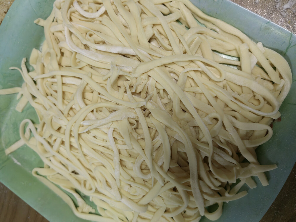 2025/11/4晚上自己擀面条吃