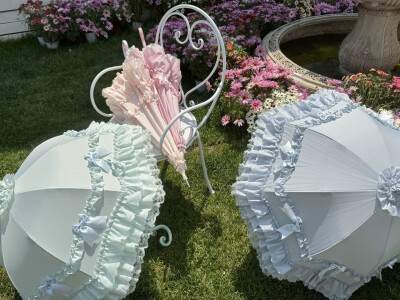 MC七彩大鹅lolita伞