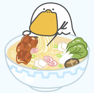 可爱卡通鸭鸭头像