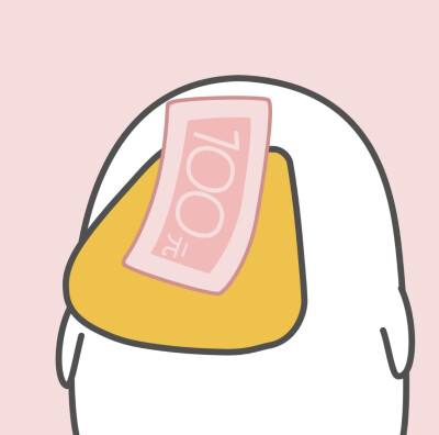 可爱卡通鸭鸭头像