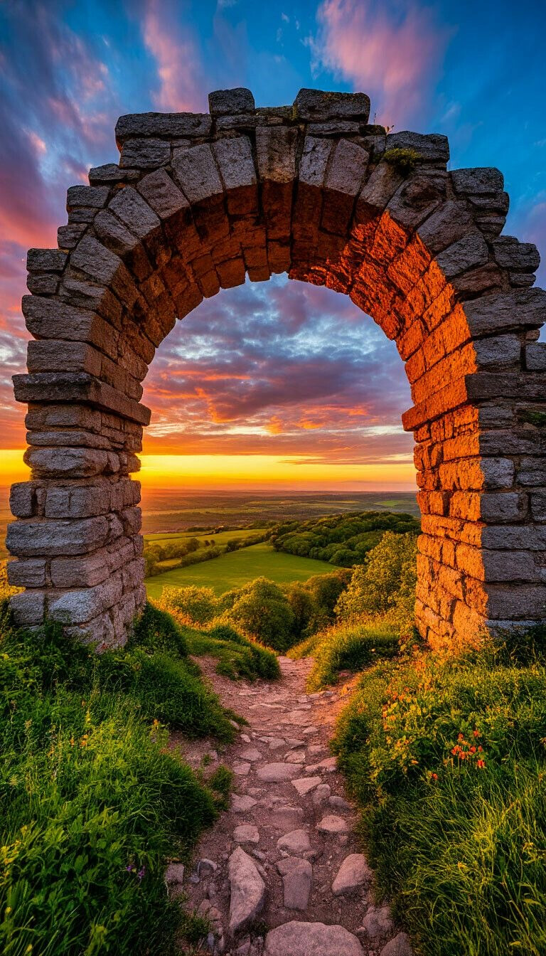 在时光的拱门与静水之间…