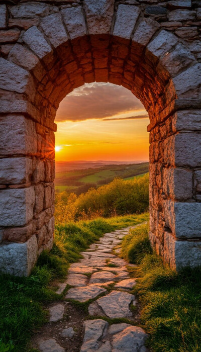 在时光的拱门与静水之间…