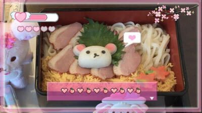 各种萌物可爱便当