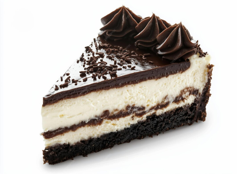 巧克力甜品白底电子手帐贴纸素材