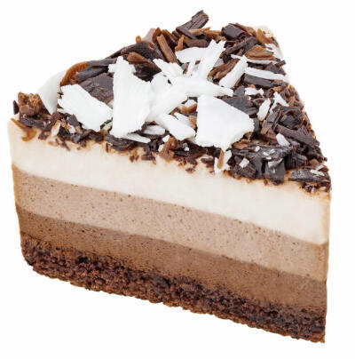 巧克力甜品白底电子手帐贴纸素材