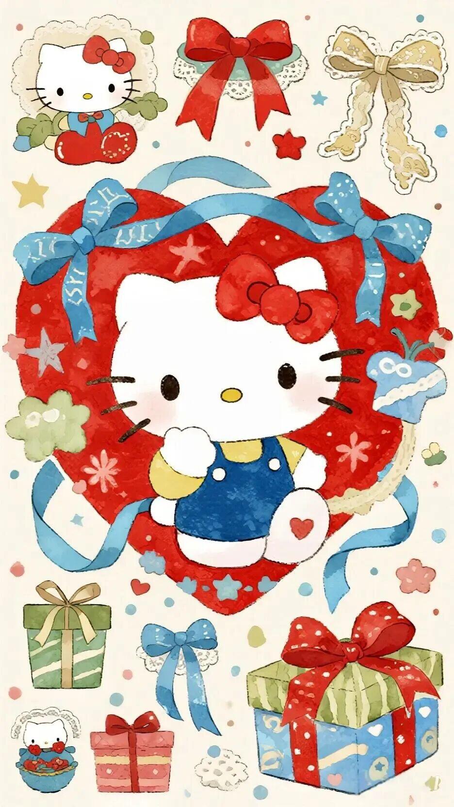 HelloKitty锁屏壁纸