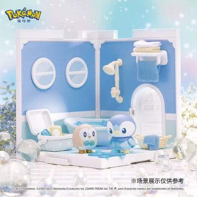 宝可梦小屋场景摆件