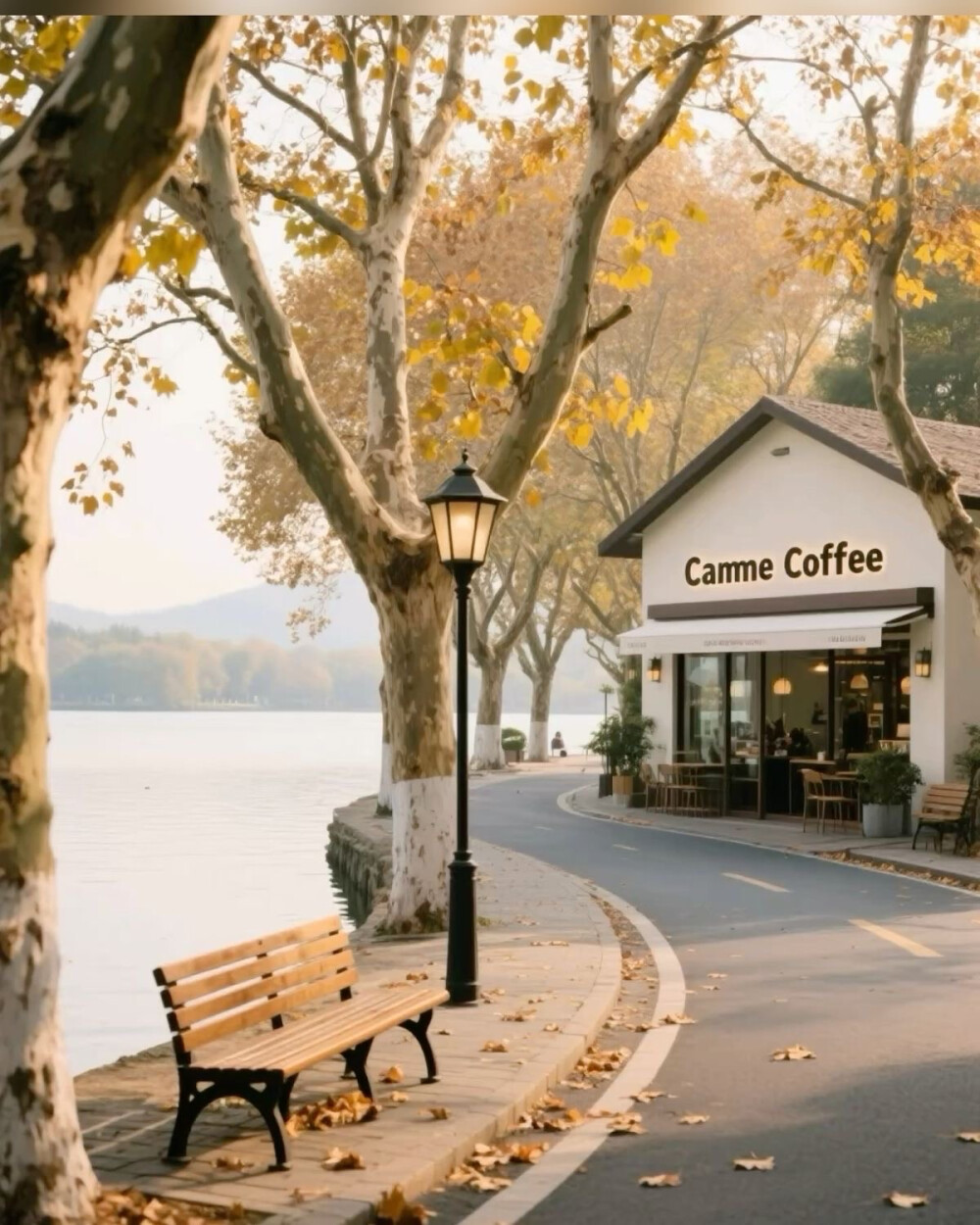 秋日漫行：在金黄巷陌间邂逅宁静时光 