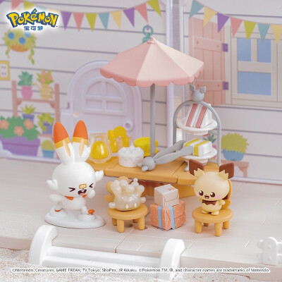 宝可梦小屋派对花园套组