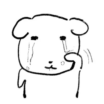 抽象小狗表情包