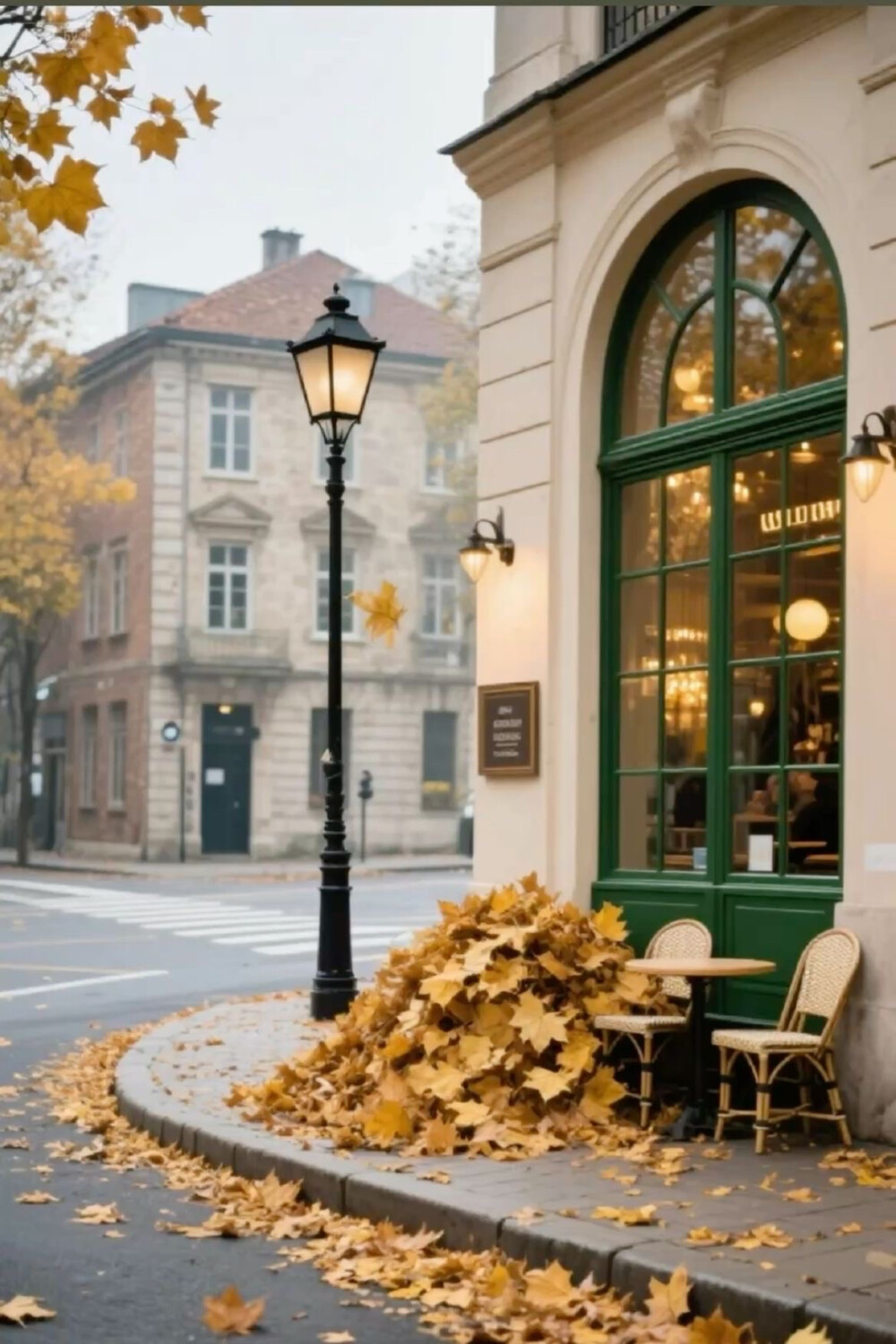 秋日漫行：在金黄巷陌间邂逅宁静时光 