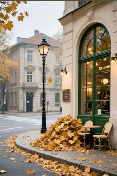 秋日漫行：在金黄巷陌间邂逅宁静时光 