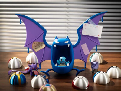 大嘴蝠收纳桌面摆件