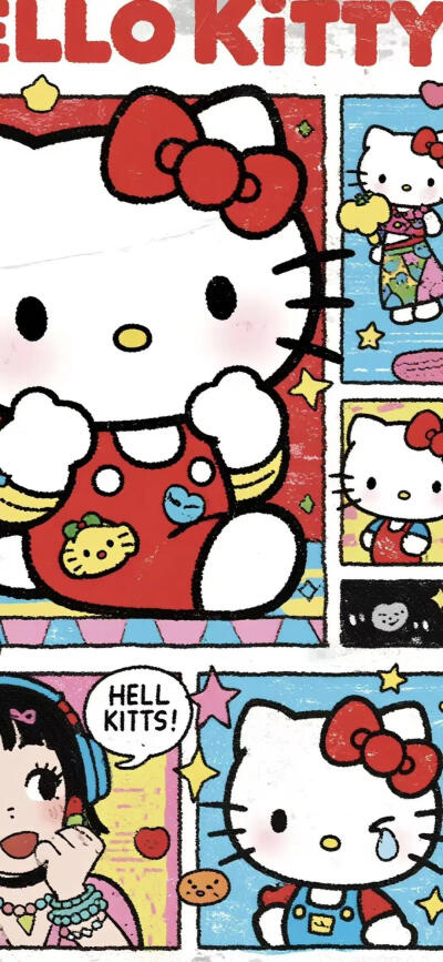 HelloKitty锁屏壁纸