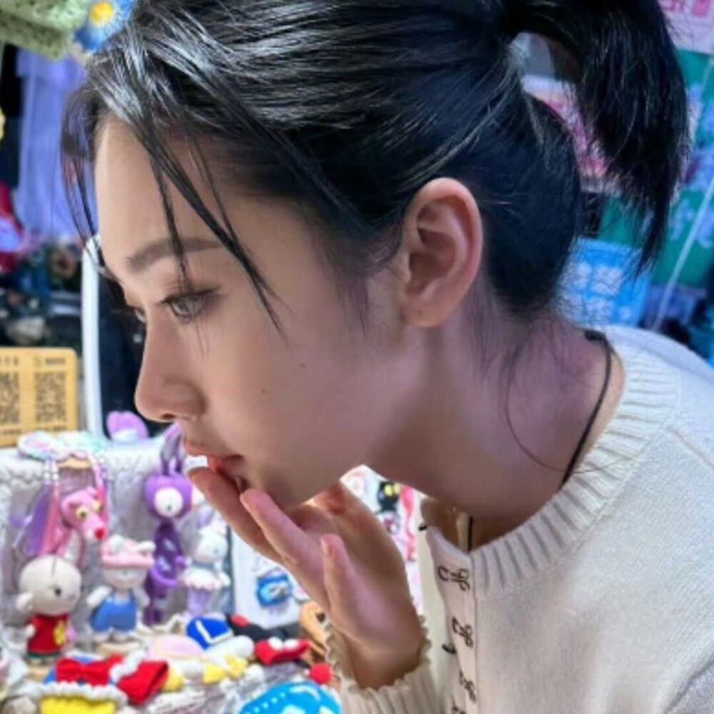 妹妹说紫色很有韵味