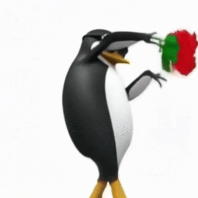 抽象企鹅表情包
