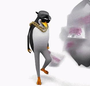 抽象企鹅表情包